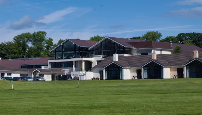 View of hotel from golf course Castlerosse Hotel